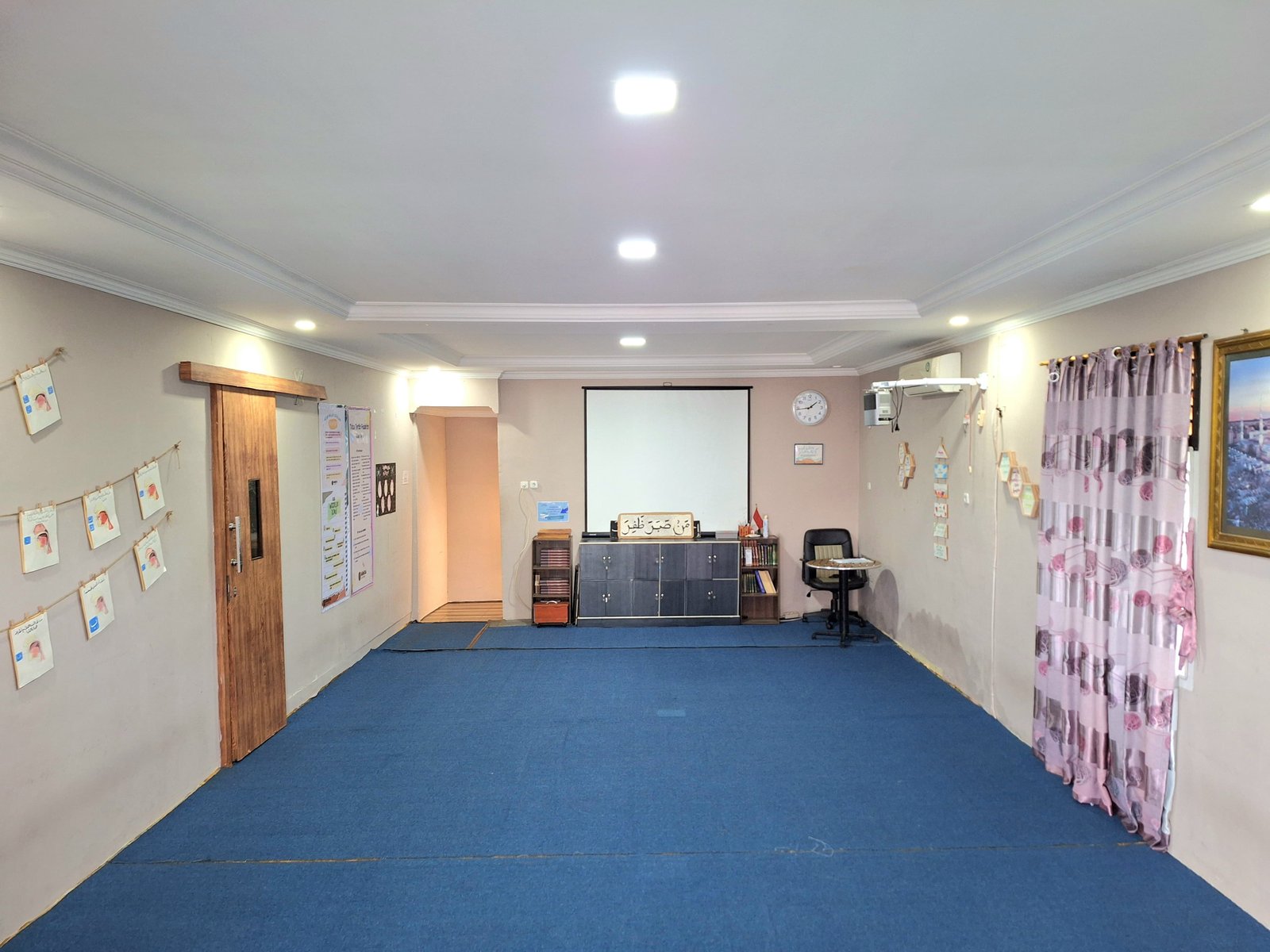 Ruangan kelas Wustho lantai atas